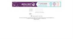 Desktop Screenshot of abstract.rsna.org