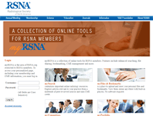 Tablet Screenshot of myrsna.rsna.org